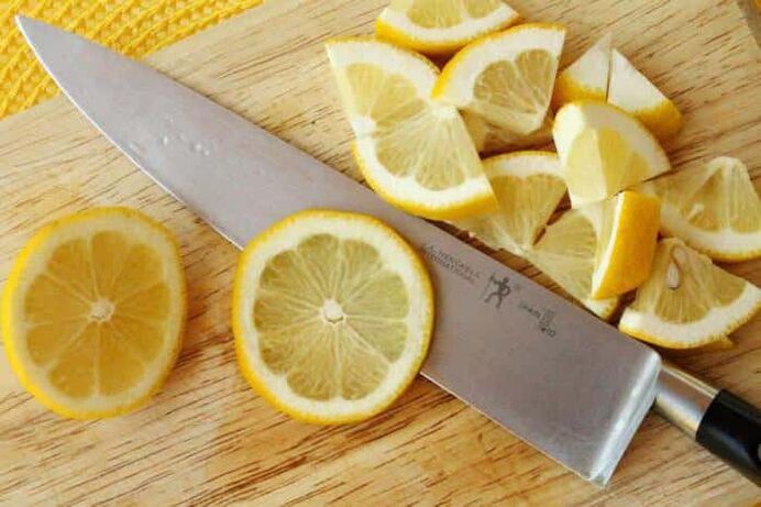 citron na plíseň nehtů