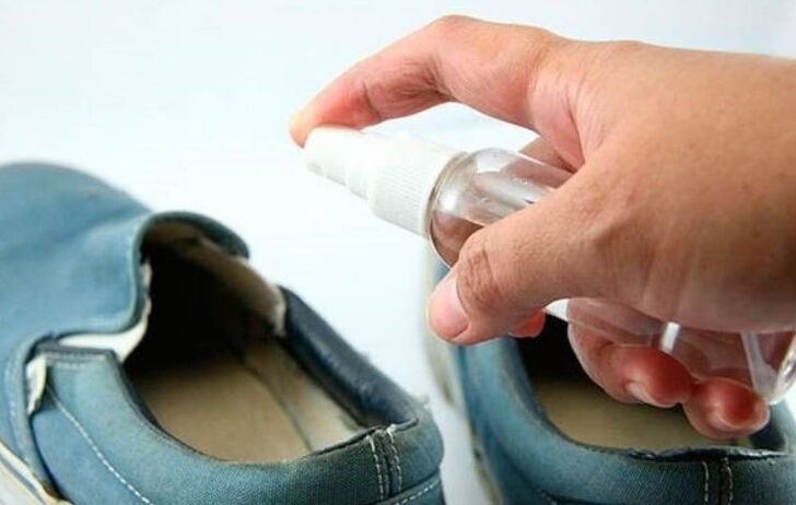 ošetření plísní na botách